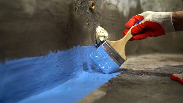 SJ Waterproofing Pros commercial waterproofing team near Shelbyville, MI